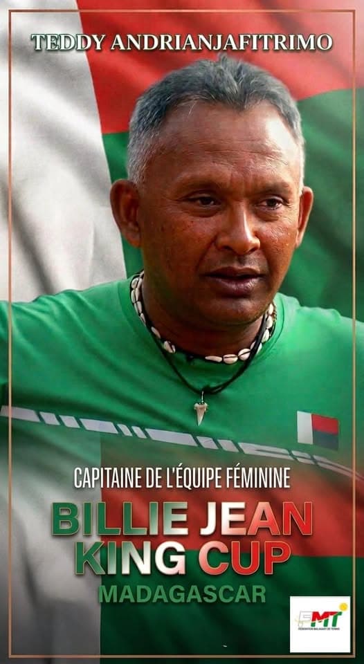 Teddy Andrianjafitrimo à la tête de l'équipe féminine pour la Billie Jean King Cup 2026